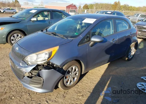 2016 Kia Rio Lx из США, поврежденный, VIN KNADM5A35G6659143